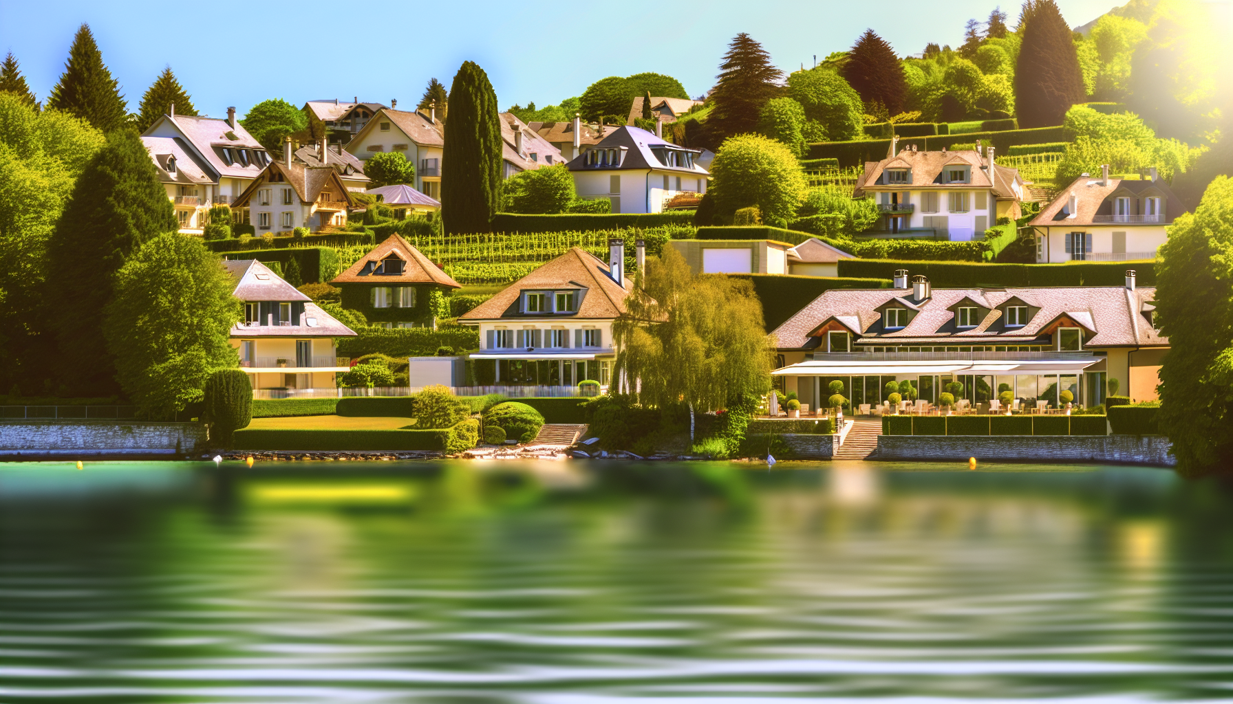 Les communes où investir autour du Léman en 2025