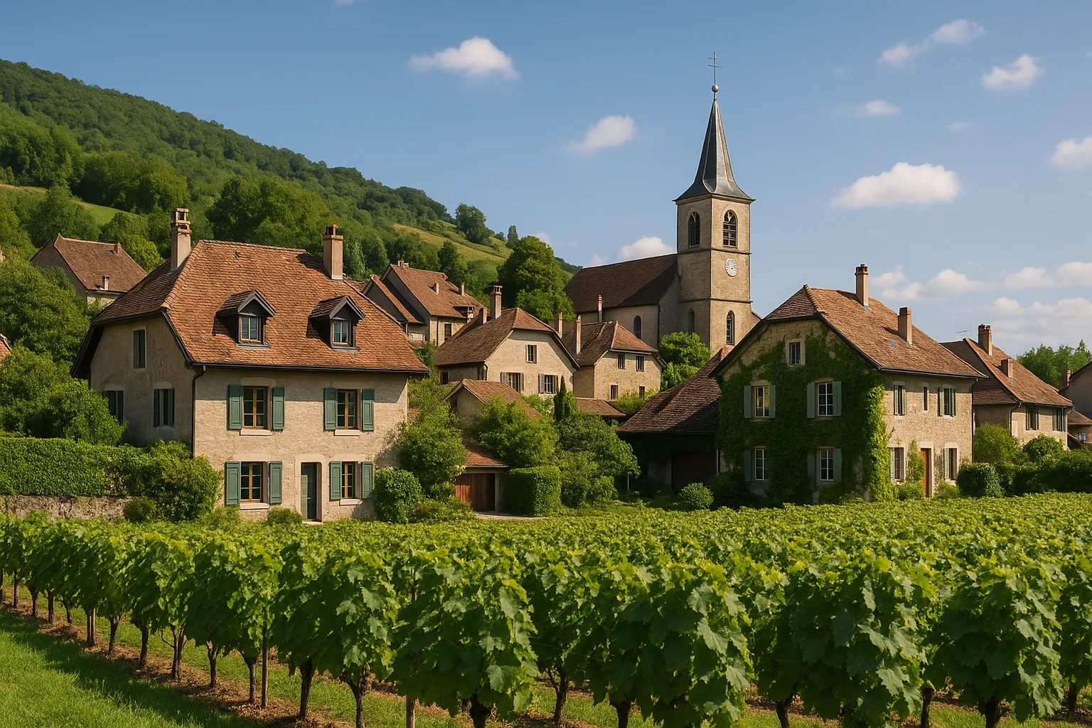 Ce petit village à 45 minutes de Genève cache encore des pépites immobilières