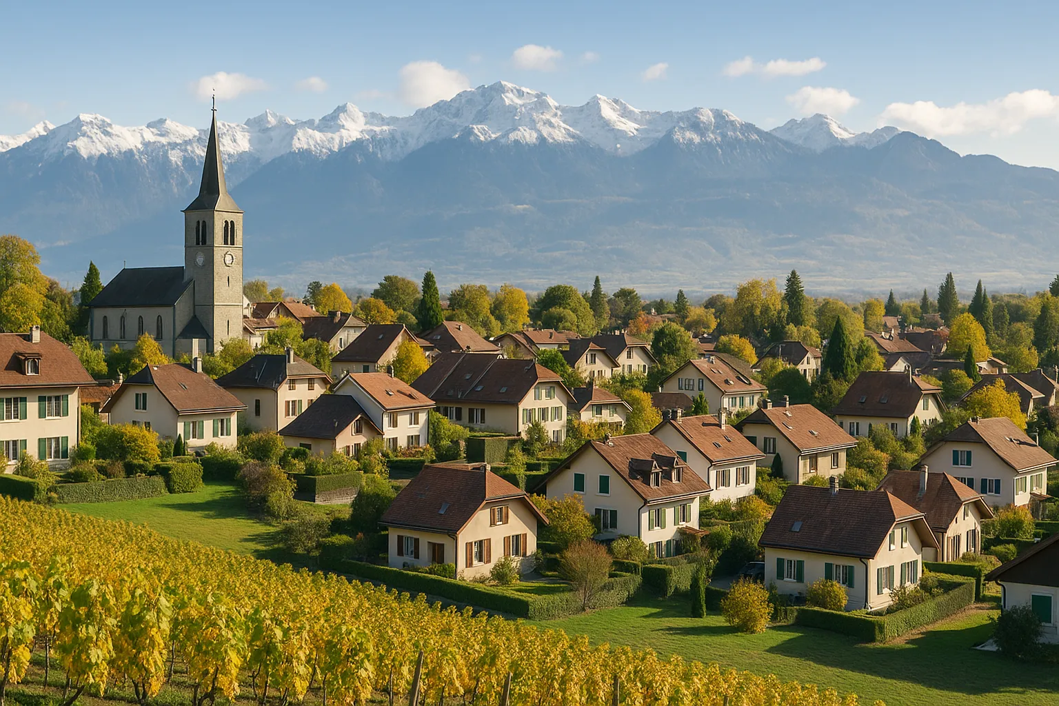 Cette commune à 40 minutes de Genève attire les frontaliers français