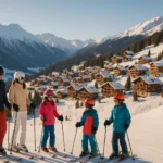 À moins d’une heure de Genève, cette station séduit les familles aisées