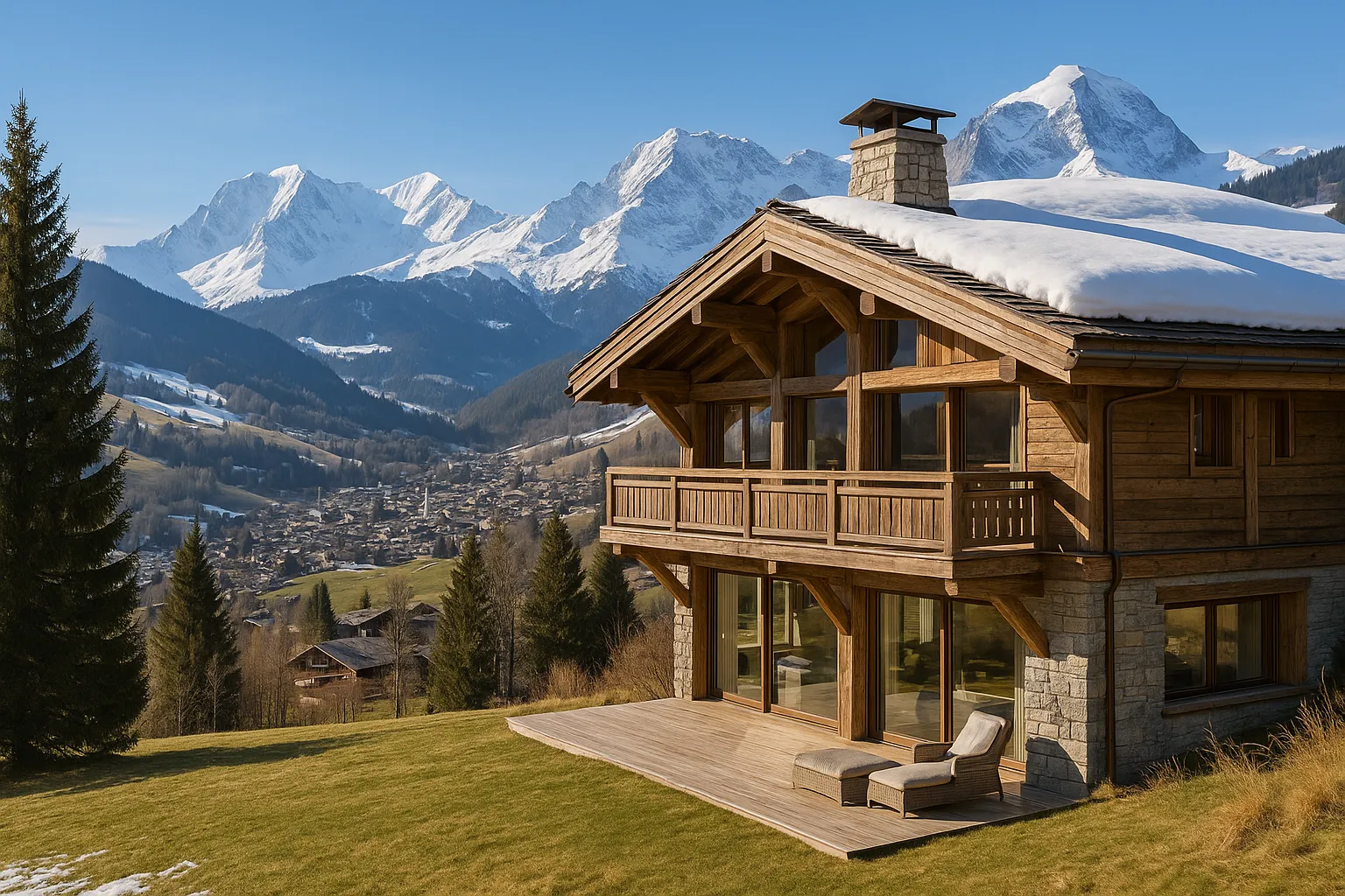 Pourquoi Megève reste une valeur sûre de l’immobilier alpin