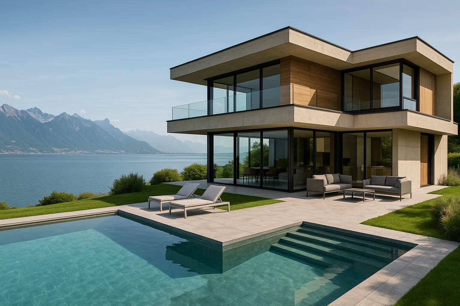 Comment les architectes réinventent les villas autour du lac Léman