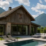Les architectes qui transforment les anciennes fermes savoyardes en villas modernes