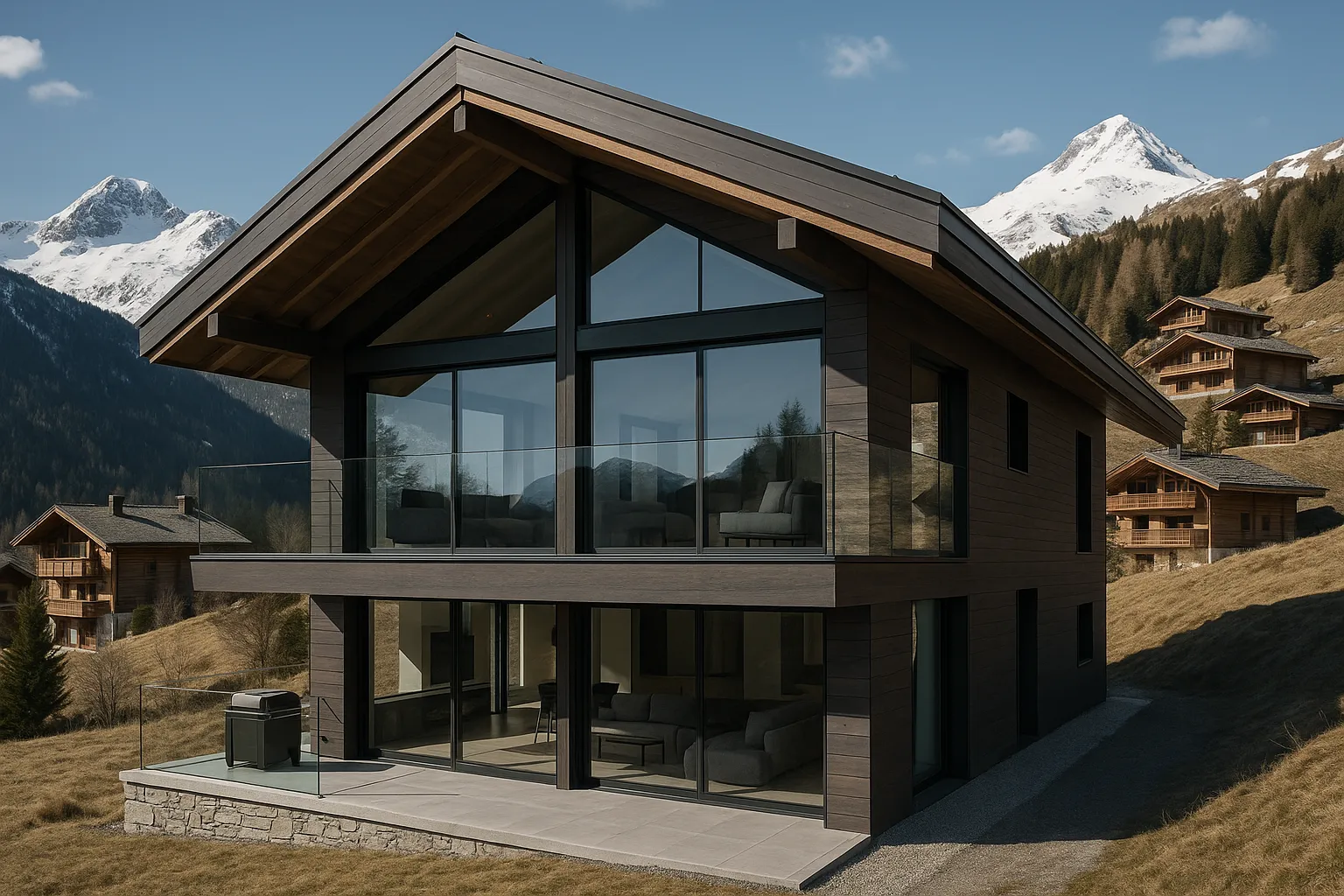 L’essor des chalets “ultra-modernes” dans les stations alpines