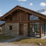 Ce refuge transformé en maison design dans le Beaufortain fait sensation