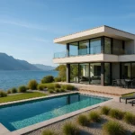 Les villas contemporaines envahissent les bords du lac du Bourget