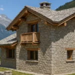 Comment la pierre locale revient en force dans les constructions alpines