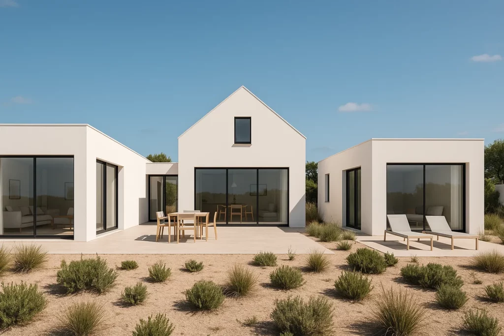 Ces villas minimalistes s’inspirent du design scandinave