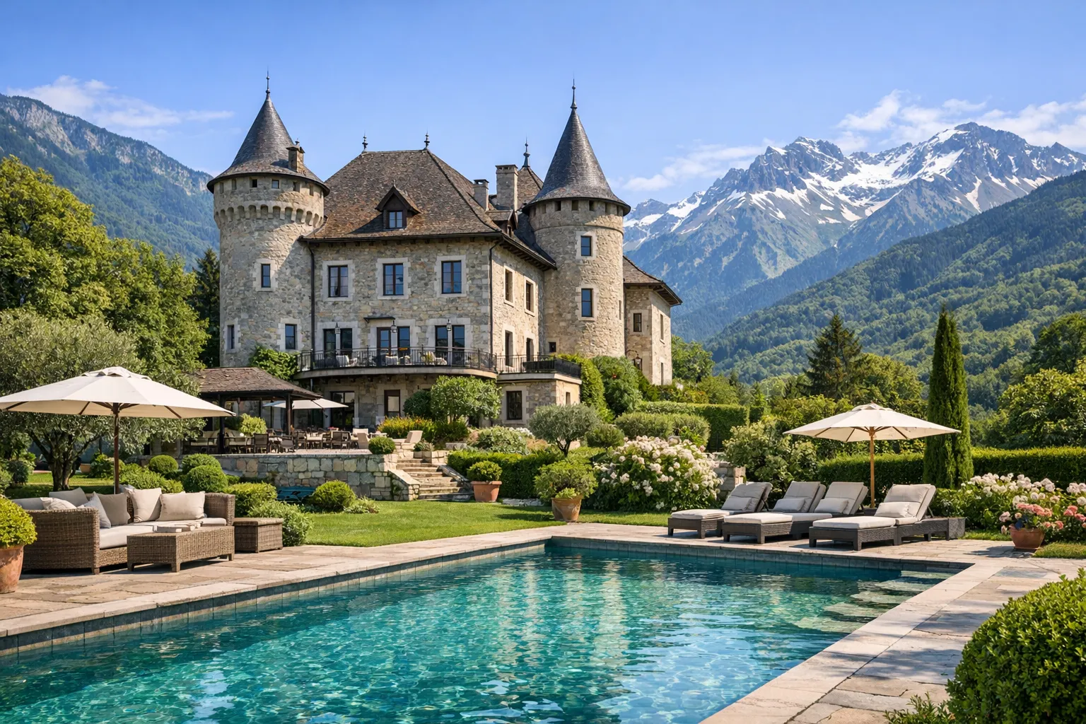 Ce château savoyard reconverti en résidence privée attire les investisseurs