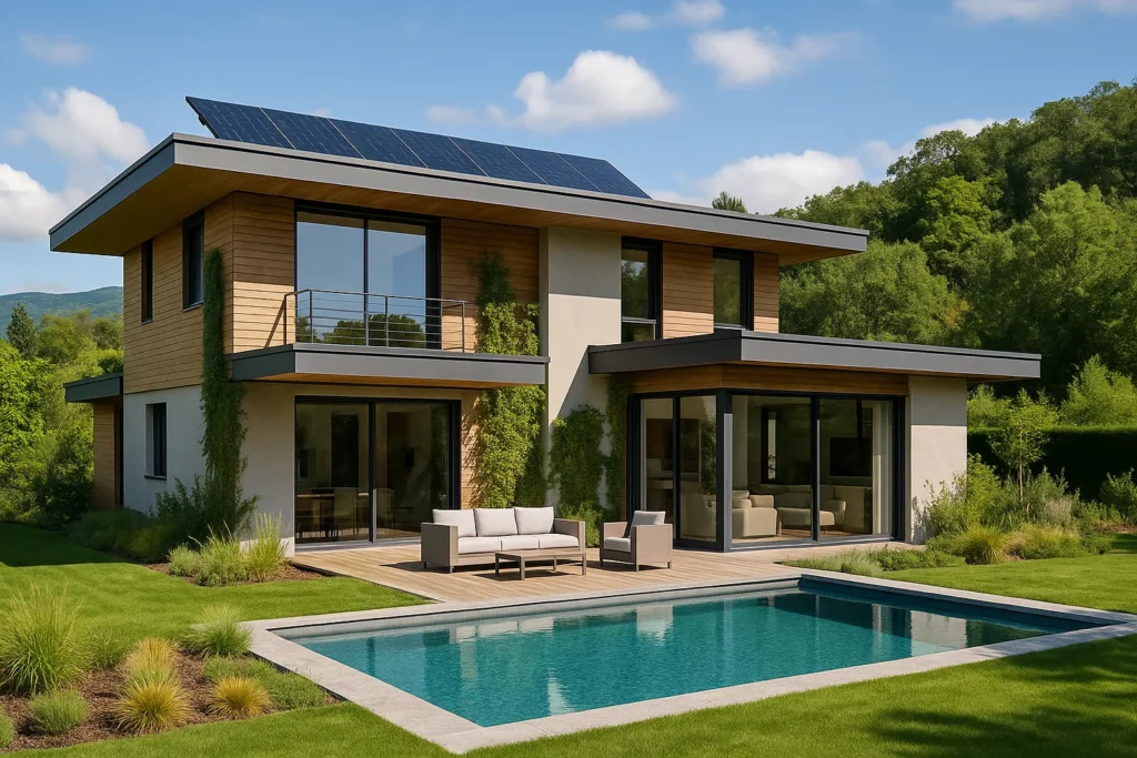 À Divonne-les-Bains, ces villas écologiques font fureur