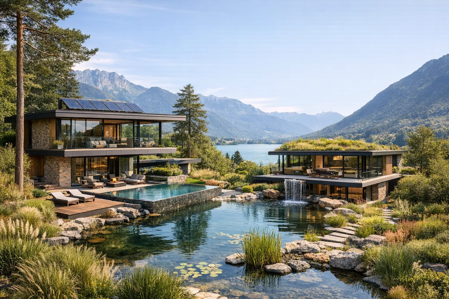 Ce projet architectural à Annecy mêle nature et haute technologie