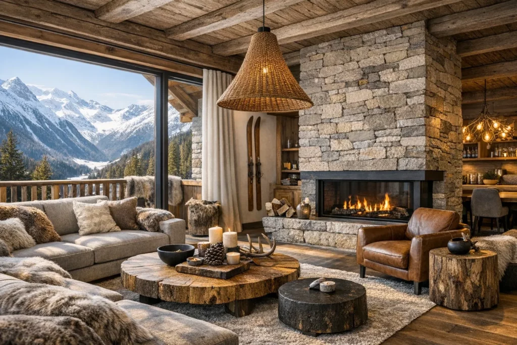 Les tendances déco montagne chic pour 2025